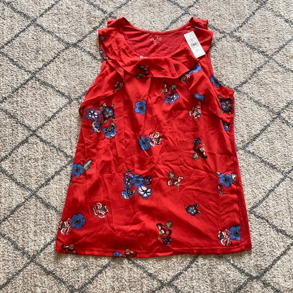 NWT Loft Sleeveless Blouse